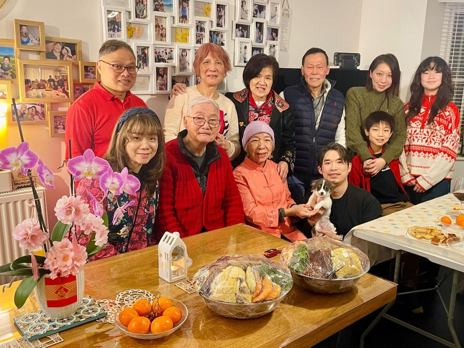 農曆年在Hull探訪弟兄姊妹